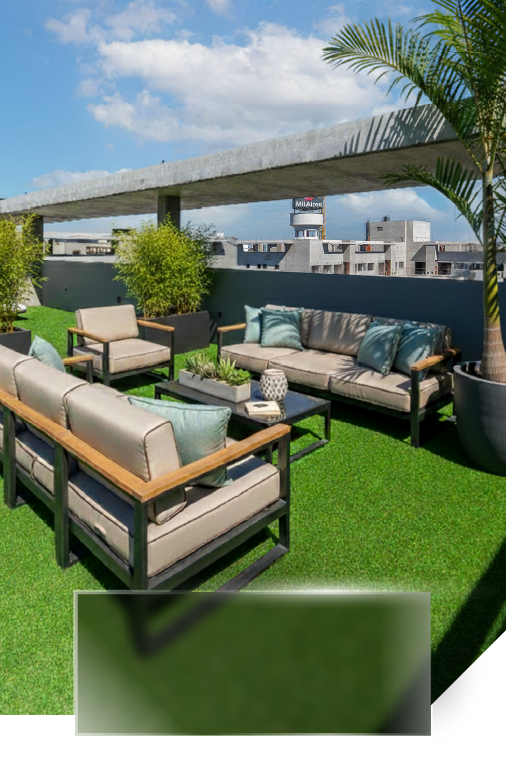 Con balcón y parrilla