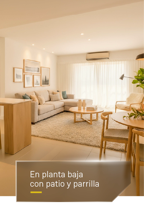 Con balcón y parrilla